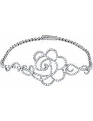 14K White Gold Diamond Bracelet - 2.35 Ct. -- LIFETIME WARRANTY