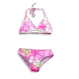 405 South by Anita G Designer Clothes – Girls 2 Piece Bikini Bathing Suit, Pink, Lime, White