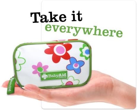 Baby Aid - Baby Aid Compact - Travel First Aid Kit for kids, toddlers, and babies - Perfect for on the go by Baby Aid