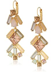 kate spade new york "Baguette Bridal" Linear Chandelier Earrings