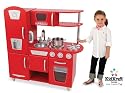 Kidkraft Red Retro Kitchen 53156 Activity Playset (Red)
