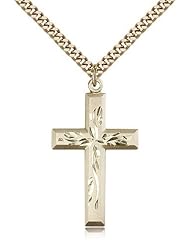Cross Pendant, Gold Filled