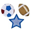 Tiddliwinks Mod Sport 3Pc Wall Hanging Set