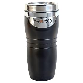 Brugo Tip-n-Sip PTZ Mug- Midnight(16 oz.) by Brugo