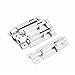 uxcell 2.5 Inch Long Stainless Steel Door Latch Sliding Lock Barrel Bolt 5pcs