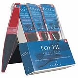Flowery Fot File 2-Sided Pedicure Tool 12/Display