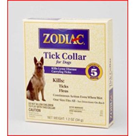 Zodiac Tick Collar For Dogs
