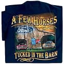 Few Horses Tucked in the Barn Ford Mustang T-Shirt