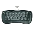 Wireless Rf Mini Multimedia USB Kyb with optical Trackball 2.4GHZ Blk