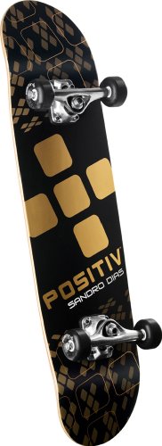 POSITIV Sandro Dias Metallic Series Complete Skateboard