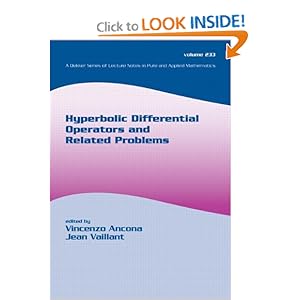 Hyperbolic differential operators Jean Vaillant, Vincenzo Ancona