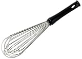 Paderno World Cuisine stainless steel whisk with11 wires, 11 7/8