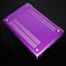 TopCase PURPLE Crystal See Thru Hard Case Cover for Macbook Pro 13-inch 13