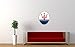 Large Maserati Wall Sticker Logo 18