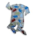 Private Label - Boys Long Sleeve Footed Blanket Sleeper, Grey
