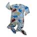 Private Label - Boys Long Sleeve Footed Blanket Sleeper, Grey - Runs 2 SIZES big (Size 10/12)