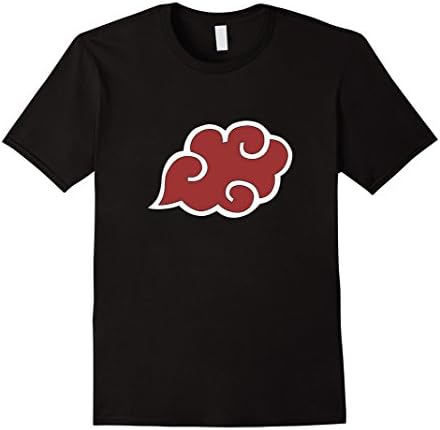 Men's Cloud Symbol Ninja T-Shirt Medium Black