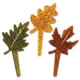 12 ct Fall Autumn Leaf Leaves Cupcake Picks 