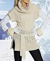 Poncho von Apart wunderschön in beige NEU
