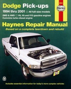 Haynes Dodge Pick-ups (94 - 01) Manual