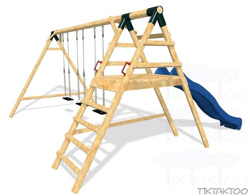 Imagen 2 de LoggyLand 9157 - MÁXIMO Swing Set