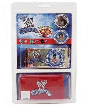 Topps Wrestling Chipz  - Starter Set / Starterset mit Beutel und  2 x 4 + 2 Chipz Preisvergleich