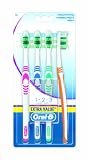 Oral-B - 75073765 - Brosse à Dents Manuelle - Classic Care - Medium x4
