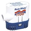 Rule RM1100 Marine Rule-Mate 1100 Marine Bilge Pump (1100-GPH, 12-Volt)