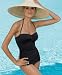 Jantzen Ruched Vamp One-Piece Swimsuit
