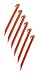 Wenzel Plastic 12-Inch Tent Stakes (Set of 6)