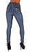Style K584- Colombian Design, High Waist, Butt Lift, Levanta Cola, Skinny Jeans