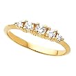 18K Yellow Gold Diamond Wedding/Anniversary Band - 0.26 Ct.