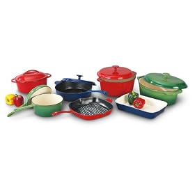 Guide Gear® 12 - Pc. Enameled Cast Iron Mixed Set