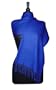 100% Pashmina Dark Blue/Indigo Blue Shawl Wrap. Woman's Scarf.