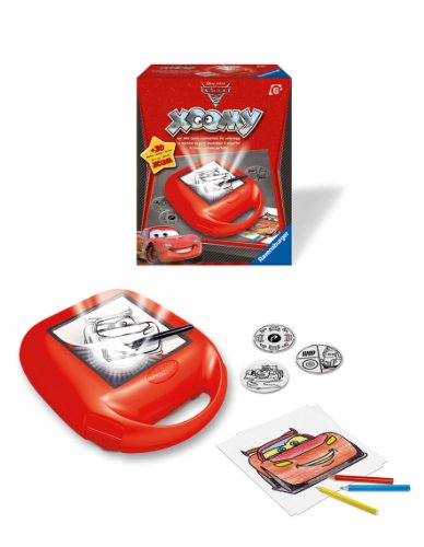 Imagen 2 de Ravensburger 18674 xoomy Disney Cars 2 - Juego de dibujo con proyector [Importado de Alemania]