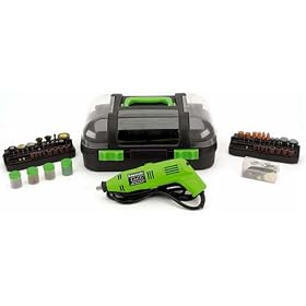 Kawasaki 840168 Green 150-piece Rotary Tool and Accessory Set by Kawasaki