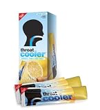 Throat Cooler Soothing Throat Ice, Honey Lemon,