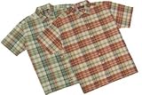 Nautica Big & Tall Madras Plaid Shirt