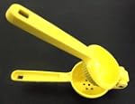 19CM CAST ALUMINIUM YELLOW LEMON PRES...
