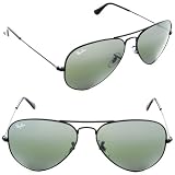 Ray-Ban 3025 002/37 Black 3025 Aviator Aviator Sunglasses Lens Category 3 Size Medium 58mm