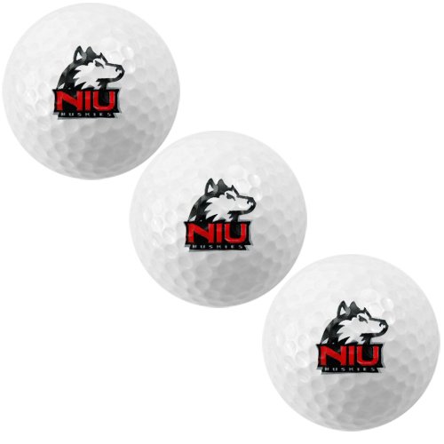 Northern Illinois Huskies 3-pack Team Logo Golf Balls