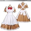 【ヘタリア　ちびたりあメイド服☆ブラウン☆メイド/アニメ/コスチューム】M