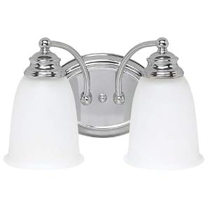 Capital 1087CH-132 Traditional Classic Chrome Bath and Vanity Light by 