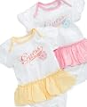 Guess Baby Bodysuit, Baby Girls Tutu Bodysuit yellow 3-6 months