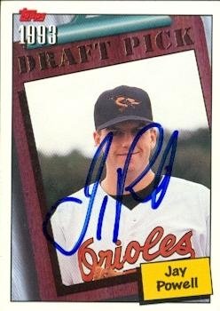 Jay Powell Autographed/Hand Signed Baseball Card (Baltimore Orioles) 1994 Topps #745
