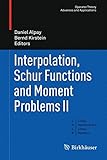 Interpolation, Schur functions and moment problems II