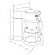 BUNN NHBX-B Contemporary 10-Cup Home Coffee Brewer, Black