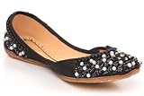 Unze 'Mari' Girls Kids Slip-on Style Jewelled Ballerina Flats Indian Khusa PumpTraditional Indian Khussa - CS113