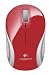 Logitech M187 schnurlos mini Maus USB rot