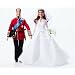 Royal Wedding Dolls | Princess Catherine Wedding Doll and Prince William Doll | Limited Edition Kate Middleton Bride Collector's Doll